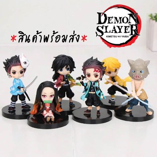 💥สินค้าพร้อมส่ง💥โมเดล ดาบพิฆาตอสูร การ์ตูน อนิเมะ Demon slayer Kimetsu No Yaiba ทันจิโร่ เนซึโกะ