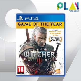 [PS4] [มือ1] The Witcher 3 Wild Hunt : Game Of The Year Edition [ENG] [แผ่นแท้] [เกมps4] [PlayStation4]