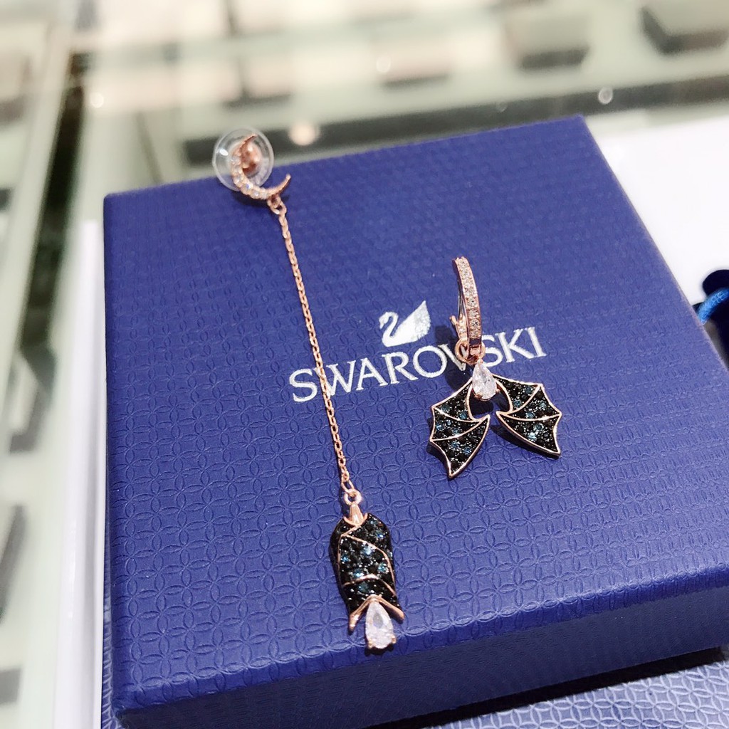 Swarovski bat deals earrings