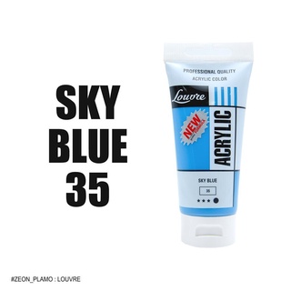 LOUVRE 35 Acrylic Color Sky Blue