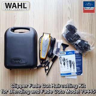 Wahl® Clipper Fade Cut Haircutting Kit for Blending and Fade Cuts Model 79445 ชุดปัตตาเลี่ยน ตัดผม การเบลนด์และเฟดคัท