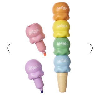 Smiggle Scented Highlighter Icecream 6 Colors