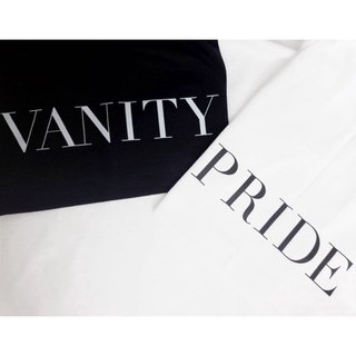 เสื้อยืด oversize VANITY-PRIDE (black edition)