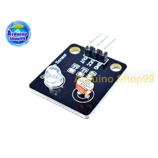 เซ็นเซอร์วัดแสง LDR+LED Analog gray sensor line-finding sensor tracing module