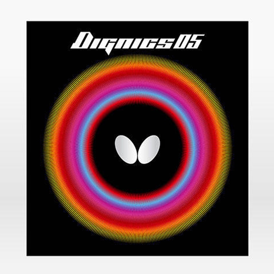 ยางปิงปอง ยี่ห้อ BUTTERFLY รุ่น DIGNICS 05 ของแท้ 100%