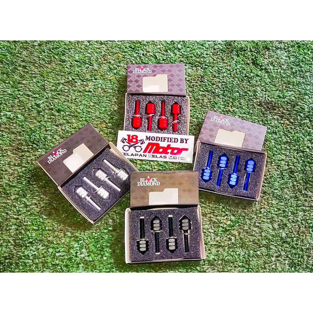 AEROX BLACK DIAMOND WINDSHIELD BOLT - AEROX BLACK DIAMOND WINSIL BOLT