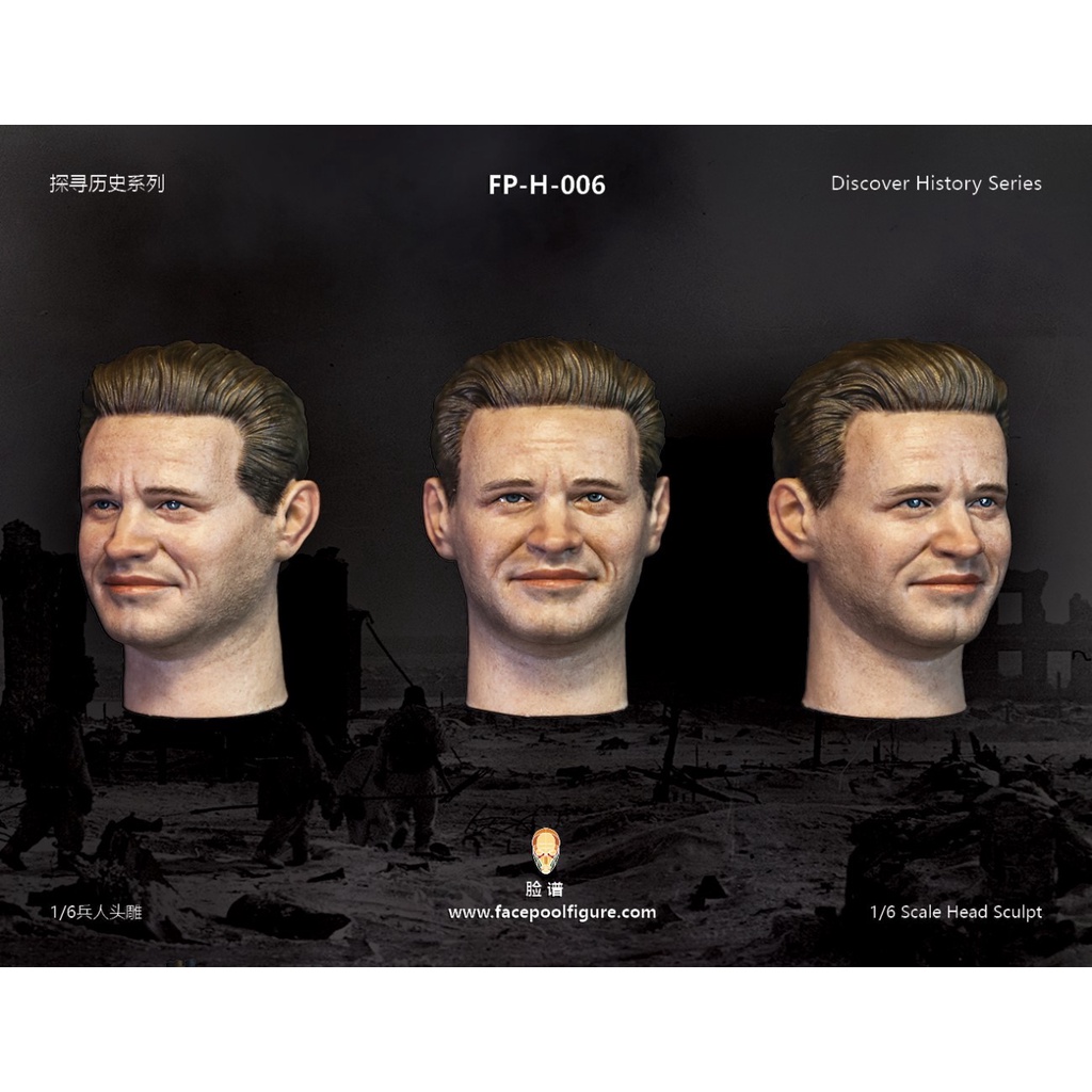 Facepoolfigure FP-H-006 1/6 Vasily Head sculpt