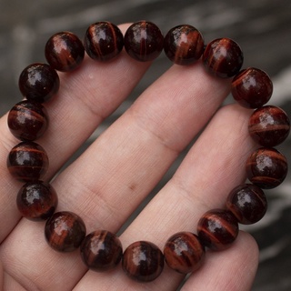 กำไลข้อมือพลอยตาเสือหรือคตไม้สัก (Tigers Eye) หนัก 30.64 กะรัต ลายสวย เนื้อสะอาด พลอยแท้จากแคนาดา