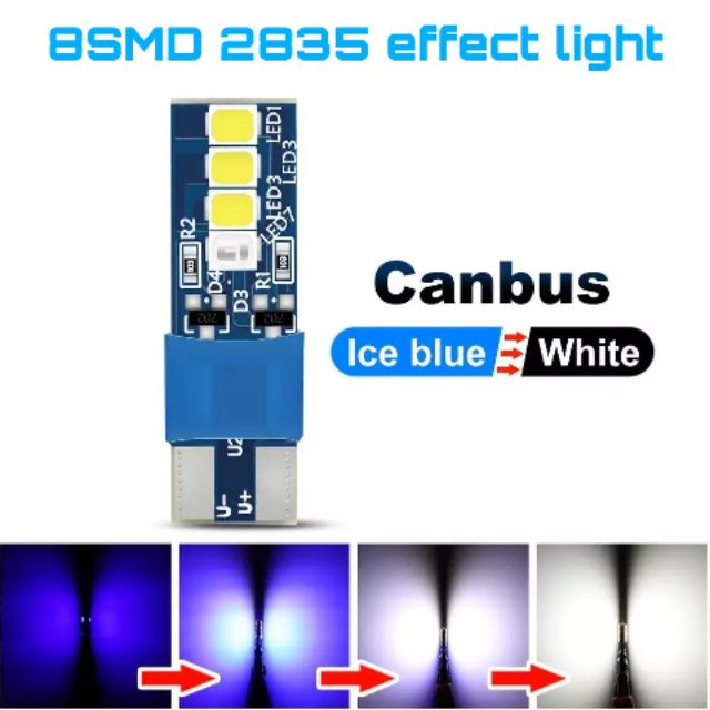 [New!!] 8smd2835 T10&Capsule effect light!!