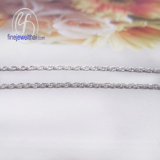 Finejewelthai สร้อย-สร้อยคอ-สร้อยคอเงิน-เงินแท้-Silver-Chain-Necklace - LLR025_16