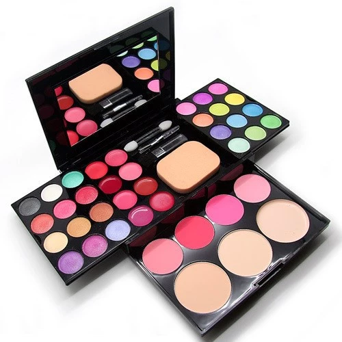 Colors พาเลทแต่งหน้า PRO MAKE UP PALETTE (39 สี) อายแชโดว์ บรัชออน ลิปสติก แป้งเค้ก ในเซ็ตเดียวกัน