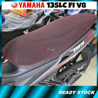 ผ้าคลุมเบาะรถยนต์ พร้อมสายคล้อง สําหรับ YAMAHA 135LC V1-V7 135LC Fi V8 ปี 2022