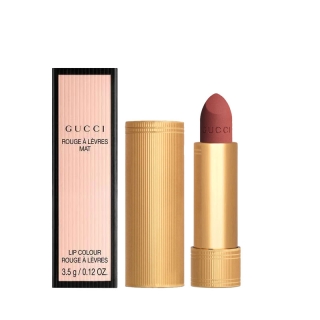 ลิปสติก Gucci Rouge à Lèvres 3.5g Gold Tube lipstick ลิปกุชชี่ ลิปสติกแมท ลิปสติกกันน้ำ แท้100% ฟรีกระเป๋า