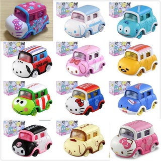 Tomica Sanrio Sanrio Tomy Tomica รถพุดดิ้ง สุนัข เมโลดี้ ไข่แดง เฮลโลคิตตี้ ของเล่นสําหรับเด็ก