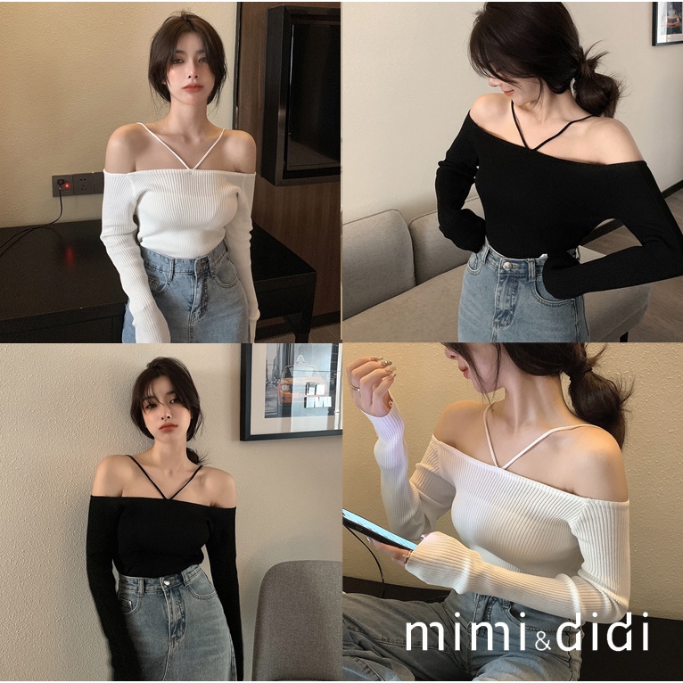 mimi&didi​ ​พร้อมส่ง​ ​เสื้อเปิดไหมพรมผ้าร่อง ผ้านิ่มใส่สบายน่ารัก (11202-1)