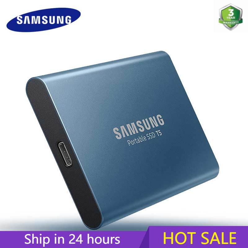 New Samsung External Portable Ssd T5 500gb High Speed Solid State Drive 