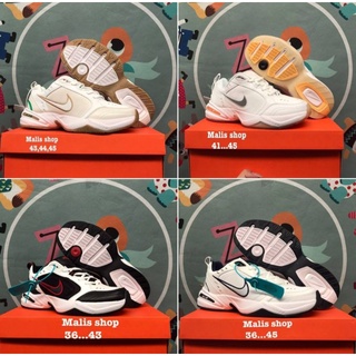 รองเท้าผ้าใบ Nike M2K รองเท้าผ้าใบผู้หญิง,ผู้ชายใส่นุ่มสบายเท้า #Siize 36-43 พร้อมส่ง