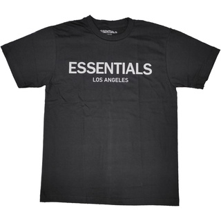 essential เสื้อยืด คอกลม แขนสั้น แฟชั่น เอสเซนเชี่ยล LA Los Angeles