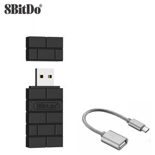 8BitDo USB Wireless Receiver Bluetooth Adapter for PS5 PS4 Xbox Series X/S 8bitdo Bluetooth Controllers for NS Switch Windows