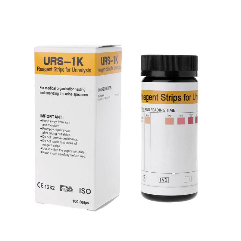 ketosis urinary อุปกรณ์ทดสอบการลดน้ําหนัก 100 ชิ้น/ชุด