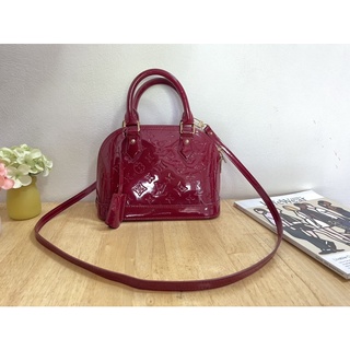 LV alma bb สี indian rose หนังแก้ว มือสอง(งานตู้ญี่ปุ่น)