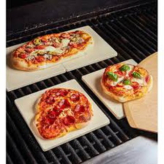 Free Shipping หินอ่อนอบพิซซ่า สีดำ Black Marble Pizza Stone , Marble Baking Stone , Baking Plate , Marble Plate