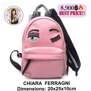 👜: New!! Chiara Ferragni Backpack Bag‼️ก่อนกดสั่งรบกวนทักมาเช็คสต๊อคก่อนนะคะ‼️