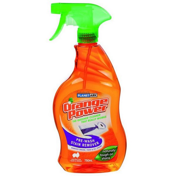ผลิตภัณฑ์ขจัดคราบบนผ้า น้ำยาขจัดคราบบนเสื้อผ้า Orange Power Prewash ส่วนผสมจากธรรมชาติ ถนอมผ้า ผ้าไม่เหลือง