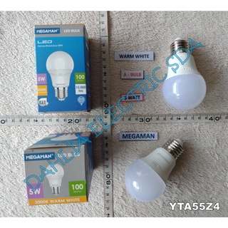 Megaman ไฟ LED 5W (สีเหลือง สีขาว) YTA55Z4