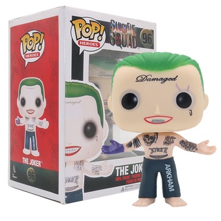 ฟิกเกอร์ Funko Pop 96 Suicide Squad The Joker ของเล่นสําหรับเด็ก