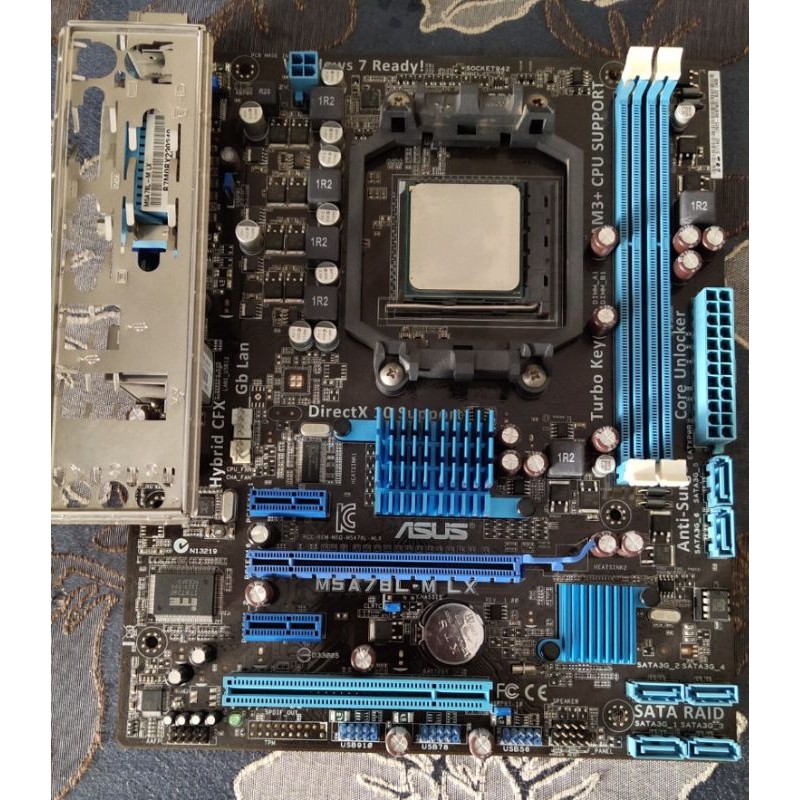 Asus M5A78L-M LX พร้อมฝาหลัง
