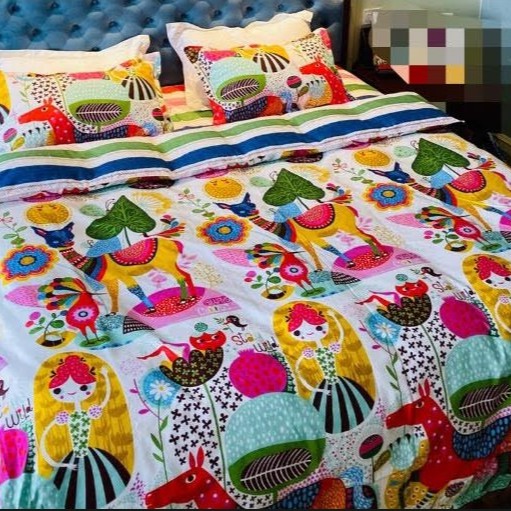 SINGLE / QUEEN / KING BEDSHEET CADAR COTTON POLYSTER