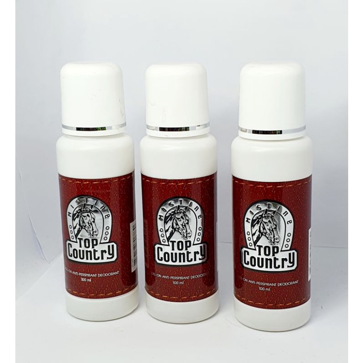 ลูกกลิ้ง top country 3 ขวด 120 บาทขนาด100มล.