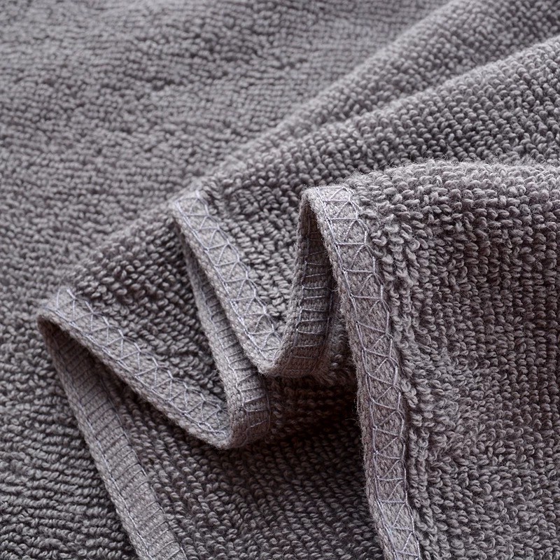 ผ้าเช็ดตัวสีเทา เกรดโรงแรม 27x54 นิ้ว (14ปอนด์) ราคาส่ง - รูปที่ 2