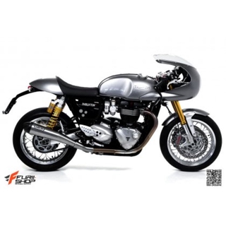 ท่อมอเตอร์ไซค์ Arrow Pro-Racing Silencers carbon for Triumph Thruxton r1200 ท่อแต่ง ท่อสูตร ท่อบิ๊กไบค์ ท่อBigbike ท่...