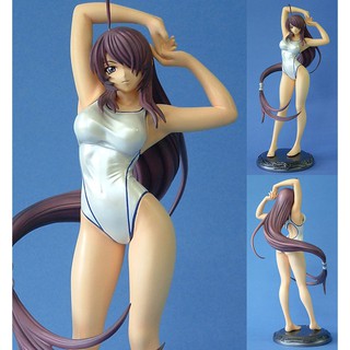 Model Figure งานแท้ Original Ikkitousen Dragon Destiny ศึกชิงลูกแก้วมังกร Unchou Kanu คานู อันโช ชุดว่ายน้ำ