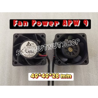 (พร้อมส่ง)พัดลมพาวเวอร์ APW9 (40X40X28มม.) Delta FFB0412UHN DC 12V 0.81A ของใหม่