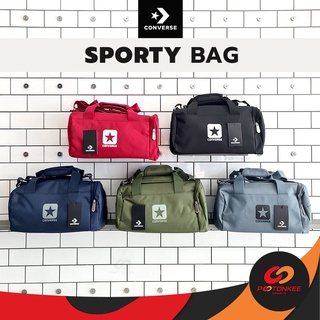 Pootonkee Sports CONVERSE SPORTY BAG *ลิขสิทธิ์แท้* กระเป๋าสะพาย กระเป๋าคอนเวิร์ส กระเป๋านักเรียน (4สี)