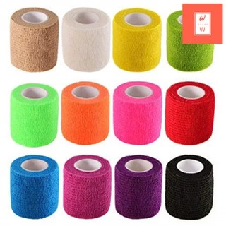 โคแบน 2" พร้อมส่ง โคแบน ผ้าพันแผล เทปพันแผลแบบยืดหยุ่น ผ้าล็อค เทปพันออกกำลังกาย ไม่ทิ้งคราบกาว สงไว