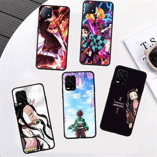 Fl32 เคสโทรศัพท์มือถือ แบบนิ่ม ลาย Demon Slayer สําหรับ Samsung Galaxy J4 J5 J6 J7 J730 J8 Plus Prime Core Pro Duo