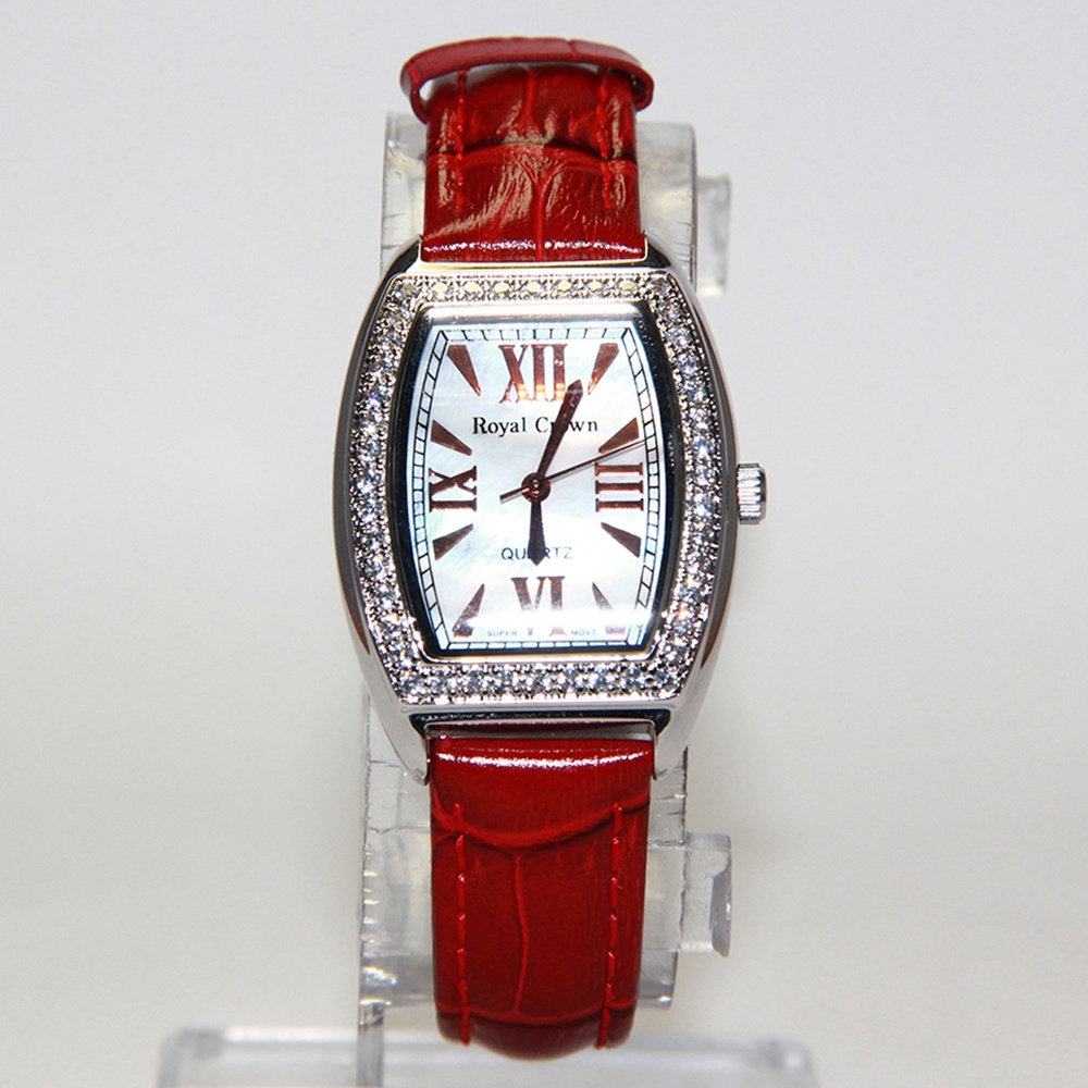 นาฬิกาข้อมือสุดหรู Royal Crown รุ่น 3635 Red ดีไซน์สวย