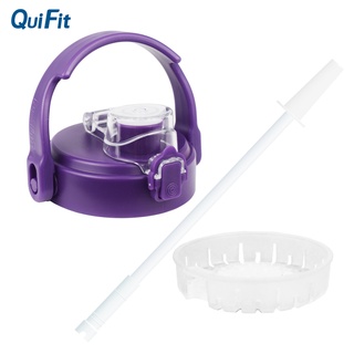 QuiFit ฝาขวดน้ำ แบบพลิก ชนิดพลาสติก สำหรับขวดปากกว้าง ขนาดใหญ่ 2 2.5 3.78 3.8 ลิตร