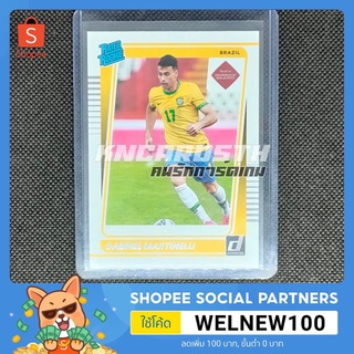 Panini Donruss 21/22 Gabriel Martinelli Base RatedRookie การ์ดฟุตบอล