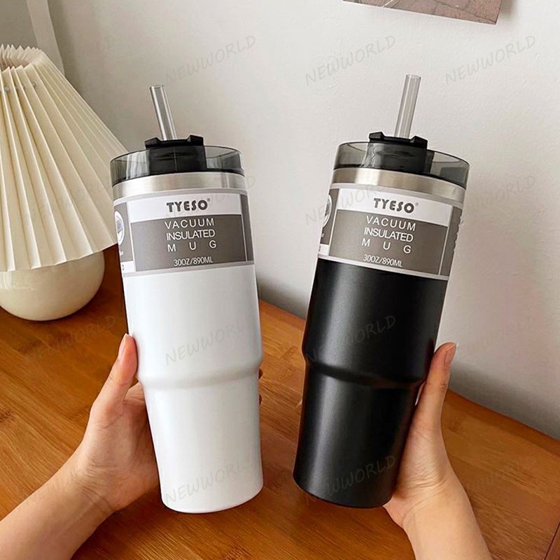 แก้วเก็บความเย็น เก็บความเย็น แก้วน้ำสแตนเลส 30oz แก้วน้ำเยติ แก้วน้ำ เก็บความ้เย็นได้ดี รับประกันไอน้ำไม่เกาะแก้ว (526) #3