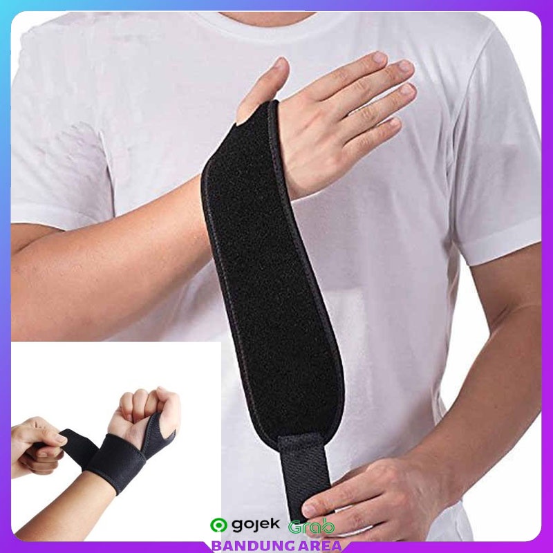 สายรัดข้อมือสนับสนุนข้อมือ Carpal Tunnel Splint Strap
