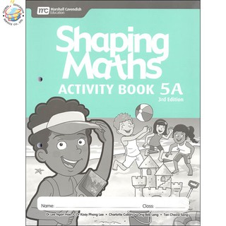 Global Education หนังสือแบบฝึกหัดคณิตศาสตร์ ป.5 Shaping Maths Act.Bk. 5A (3E) NEW