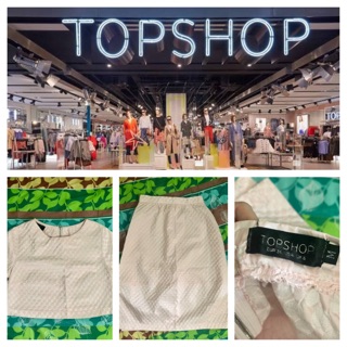 Topshop แท้💯 ชุดเซทสีชมพูลายจุด