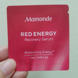 MAMONDE red energy recovery serum 1 ml.