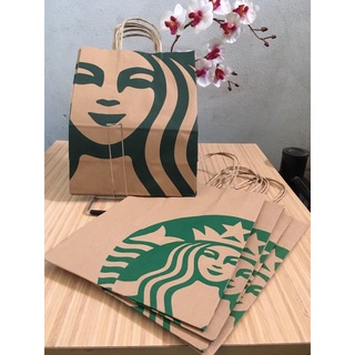 🎉ถุงกระดาษStarbucks สตาร์บัคส์จาก shop Starbuck’s