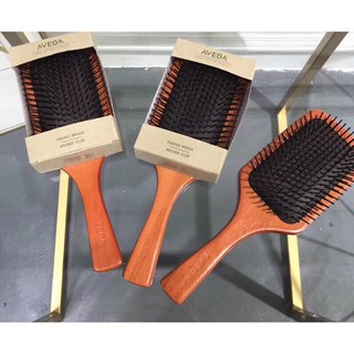 แปรงหวีผม AVEDA Wooden Paddle Brush หวีที่ผลิตเพื่อดูแลหนังศีรษะ ช่วยลดการขาดหลุดร่วงและการพันกัน